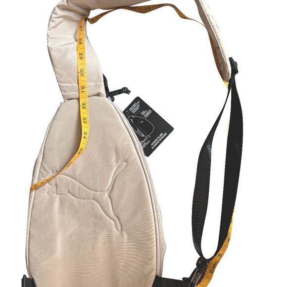NWT PUMA Myriad Slingback Bag - Beige/Cream - Picture 3 of 5